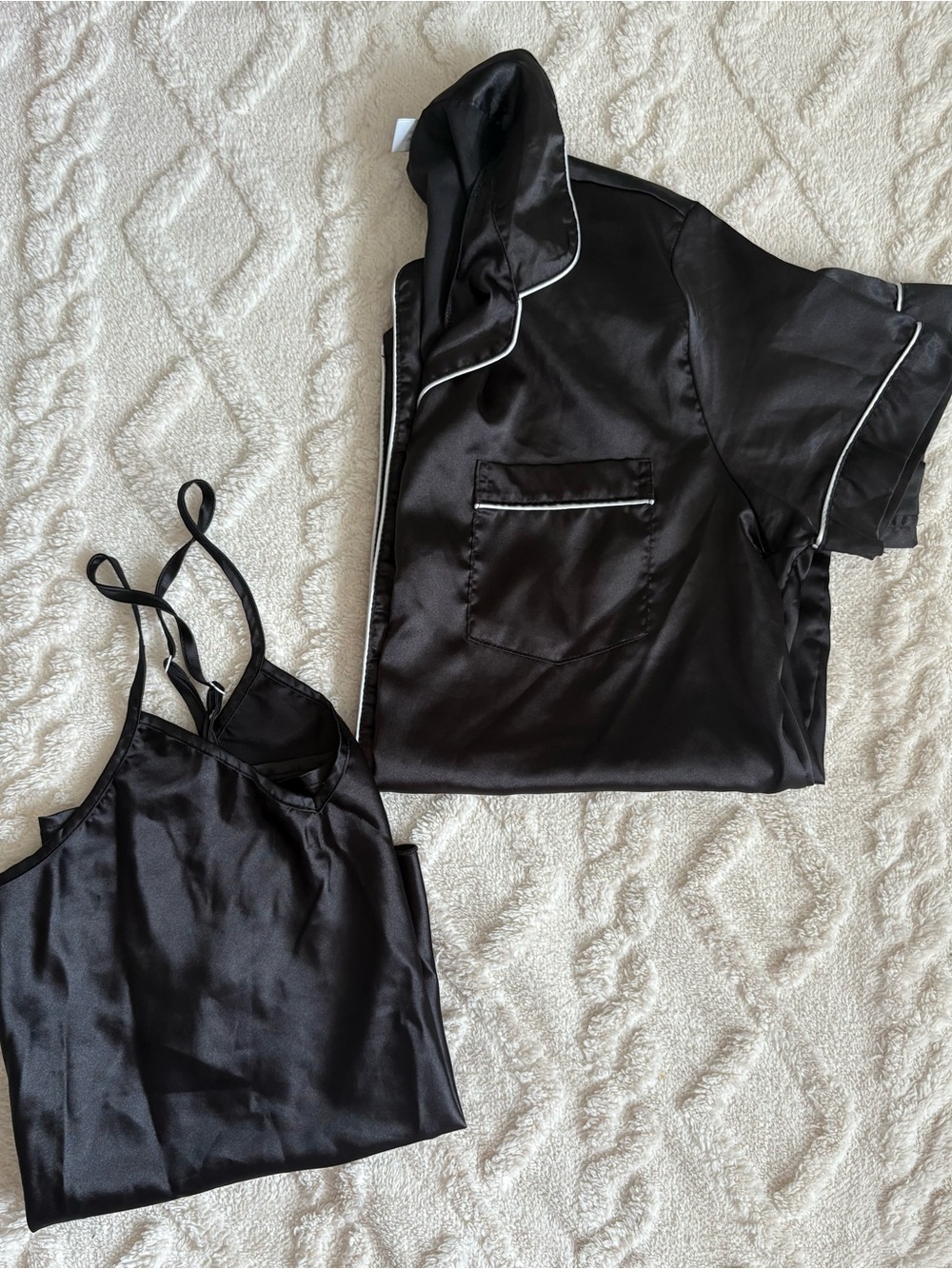 Womens Two-Piece Pajama Top Set